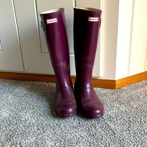 Purple Hunter Boots
